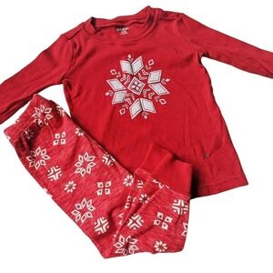 Gymboree 12-18 Months Holiday Pajamas Snowflake Christmas